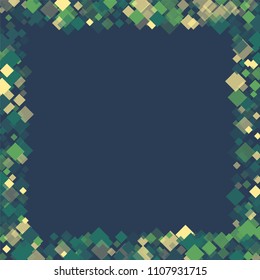 Rhombus retro minimal geometric cover template of isolated elements. Future geometric template rhombus retro. Used as print, card, backdrop, template, texture, background, wallpaper, banner, border