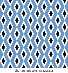 Rhombus seamless flat pattern website bloc popular wallpaper design restaurant cafeteria shop store coffee latte dark blue