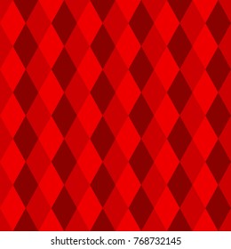 Rhombus seamless pattern. Abstract geometric background. Vector illustration.
