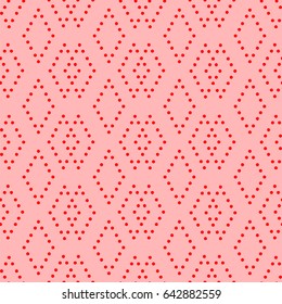 Rhombus seamless pattern. Fashion graphic background design. Stylish abstract texture. Colorful template for prints, textiles, wrapping, wallpaper, website. Design element. Vector illustration