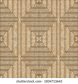 Rhombus seamless pattern. Geometric ornamental colorful background. Repeat vector modern backdrop. Geometrical line art striped ornament. Beautiful textured elegant design. Endless grunge texture.