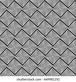 Rhombus seamless pattern.Modern stylish texture.Dark background