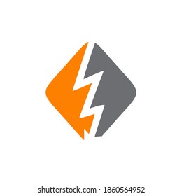 Plantilla vectorial de diseño de logotipo de iconos de forma de Rhombus