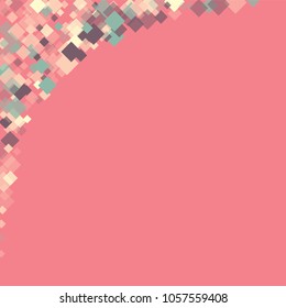 Rhombus shape minimal geometric cover template of isolated elements.Future geometric cover rhombus shape. Used as print, card, backdrop, template, texture, background, wallpaper, banner, border