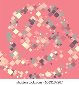 Rhombus shape minimal geometric cover template of isolated elements.Future geometric cover rhombus shape. Used as print, card, backdrop, template, texture, background, wallpaper, banner, border
