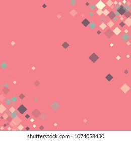 Rhombus shape minimal geometric cover template of isolated elements.Future geometric cover rhombus shape. Used as print, card, backdrop, template, texture, background, wallpaper, banner, border