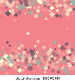 Rhombus shape minimal geometric cover template of isolated elements.Future geometric cover rhombus shape. Used as print, card, backdrop, template, texture, background, wallpaper, banner, border