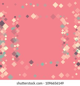Rhombus shape minimal geometric cover template of isolated elements.Future geometric cover rhombus shape. Used as print, card, backdrop, template, texture, background, wallpaper, banner, border