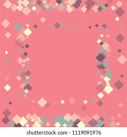 Rhombus shape minimal geometric cover template of isolated elements.Future geometric cover rhombus shape. Used as print, card, backdrop, template, texture, background, wallpaper, banner, border