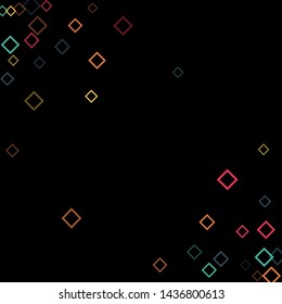 Rhombus shape minimal geometric cover template of isolated elements.Future geometric cover rhombus shape. Used as print, card, backdrop, template, texture, background, wallpaper, banner, border