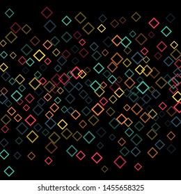 Rhombus shape minimal geometric cover template of isolated elements.Future geometric cover rhombus shape. Used as print, card, backdrop, template, texture, background, wallpaper, banner, border