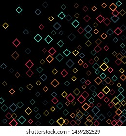 Rhombus shape minimal geometric cover template of isolated elements.Future geometric cover rhombus shape. Used as print, card, backdrop, template, texture, background, wallpaper, banner, border