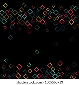 Rhombus shape minimal geometric cover template of isolated elements.Future geometric cover rhombus shape. Used as print, card, backdrop, template, texture, background, wallpaper, banner, border