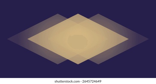 Rhombus shaped background logo or banner
