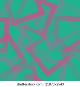 Formas de Rhombus de los puntos vectores geométricos sin costura. Fondo interminable geométrico con textura de puntos. Rhombus gradiente de puntos de semitono sin fisuras. Estilo de puntillismo. Patrón urbano