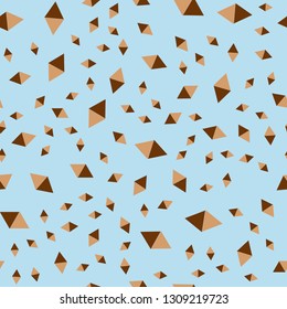 Rhombus Simply seamless geometric pattern