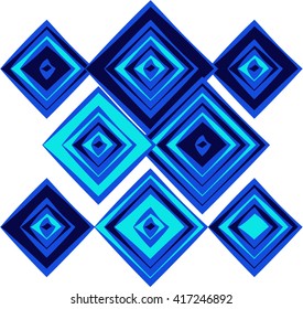 rhombus square geometric abstract background pattern ornament