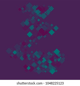 Rhombus style minimal geometric cover template of isolated elements.Future geometric template rhombus style. Used as print, card, backdrop, template, texture, background, wallpaper, banner, border
