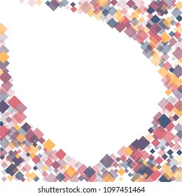 Rhombus style minimal geometric cover template of isolated elements.Future geometric template rhombus style. Used as print, card, backdrop, template, texture, background, wallpaper, banner, border