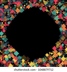 Rhombus template minimal geometric cover template of isolated elements.Future geometric cover rhombus template. Used as print, card, backdrop, template, texture, background, wallpaper, banner, border