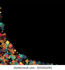 Rhombus template minimal geometric cover template of isolated elements.Future geometric cover rhombus template. Used as print, card, backdrop, template, texture, background, wallpaper, banner, border