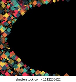 Rhombus template minimal geometric cover template of isolated elements.Future geometric cover rhombus template. Used as print, card, backdrop, template, texture, background, wallpaper, banner, border