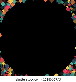 Rhombus template minimal geometric cover template of isolated elements.Future geometric cover rhombus template. Used as print, card, backdrop, template, texture, background, wallpaper, banner, border