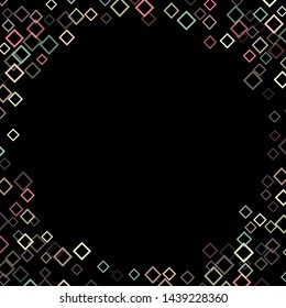 Rhombus template minimal geometric cover template of isolated elements.Future geometric cover rhombus template. Used as print, card, backdrop, template, texture, background, wallpaper, banner, border