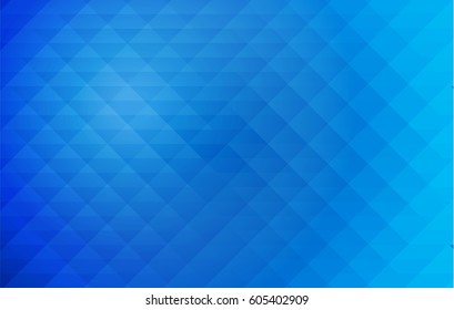 Rhombus texture. Abstract geometric style blue background