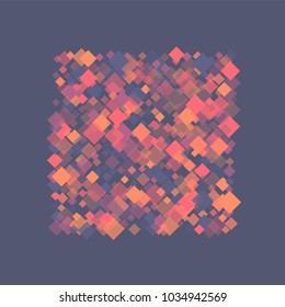 Rhombus texture minimal geometric cover template of isolated elements.Future geometric cover rhombus texture. Used as print, card, backdrop, template, texture, background, wallpaper, banner, border