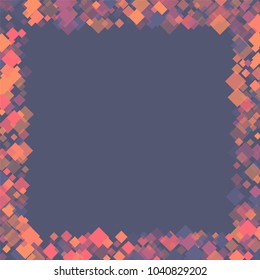 Rhombus texture minimal geometric cover template of isolated elements.Future geometric cover rhombus texture. Used as print, card, backdrop, template, texture, background, wallpaper, banner, border