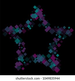 Rhombus texture minimal geometric cover template of isolated elements.Future geometric cover rhombus texture. Used as print, card, backdrop, template, texture, background, wallpaper, banner, border
