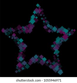 Rhombus texture minimal geometric cover template of isolated elements.Future geometric cover rhombus texture. Used as print, card, backdrop, template, texture, background, wallpaper, banner, border