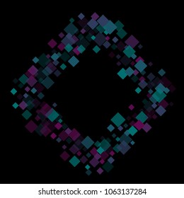 Rhombus texture minimal geometric cover template of isolated elements.Future geometric cover rhombus texture. Used as print, card, backdrop, template, texture, background, wallpaper, banner, border