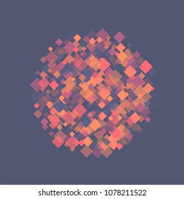 Rhombus texture minimal geometric cover template of isolated elements.Future geometric cover rhombus texture. Used as print, card, backdrop, template, texture, background, wallpaper, banner, border