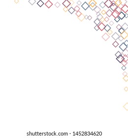 Rhombus texture minimal geometric cover template of isolated elements.Future geometric cover rhombus texture. Used as print, card, backdrop, template, texture, background, wallpaper, banner, border