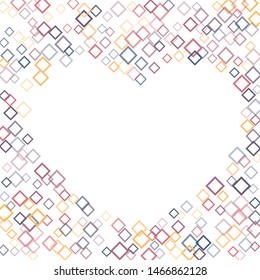 Rhombus texture minimal geometric cover template of isolated elements.Future geometric cover rhombus texture. Used as print, card, backdrop, template, texture, background, wallpaper, banner, border