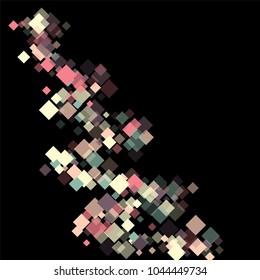 Rhombus trendy minimal geometric cover template of isolated elements. Future geometric template rhombus trendy. Used as print, card, backdrop, template, texture, background, wallpaper, banner, border