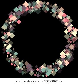 Rhombus trendy minimal geometric cover template of isolated elements. Future geometric template rhombus trendy. Used as print, card, backdrop, template, texture, background, wallpaper, banner, border