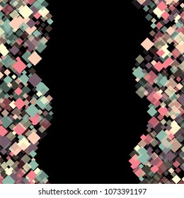 Rhombus trendy minimal geometric cover template of isolated elements. Future geometric template rhombus trendy. Used as print, card, backdrop, template, texture, background, wallpaper, banner, border