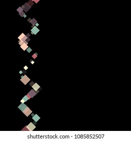 Rhombus trendy minimal geometric cover template of isolated elements. Future geometric template rhombus trendy. Used as print, card, backdrop, template, texture, background, wallpaper, banner, border