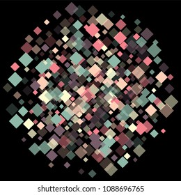 Rhombus trendy minimal geometric cover template of isolated elements. Future geometric template rhombus trendy. Used as print, card, backdrop, template, texture, background, wallpaper, banner, border