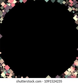 Rhombus trendy minimal geometric cover template of isolated elements. Future geometric template rhombus trendy. Used as print, card, backdrop, template, texture, background, wallpaper, banner, border