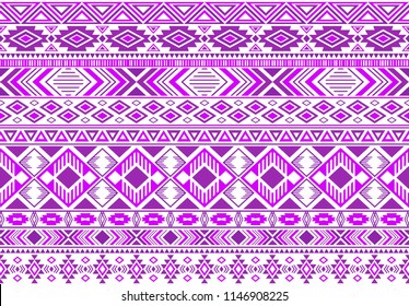 Rhombus Triangle Symbols Tribal Ethnic Motifs Stock Vector (Royalty ...