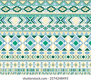 Rhombus and triangle symbols tribal ethnic motifs geometric vector background. Graphic gypsy geometric shapes sprites tribal motifs clothing fabric textile print traditional design with triangles