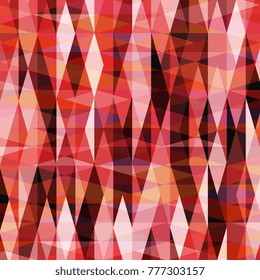 Rhombus and triangles pattern in trendy pantone colors. Abstract geometric vector background