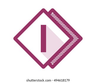 rhombus typography typeset typeface alphabet font image vector icon