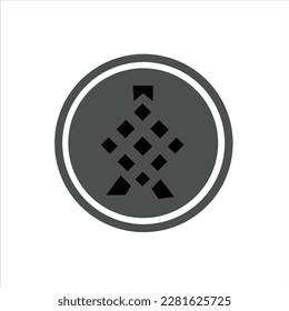 rhombus vector logo design arts