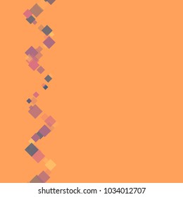 Rhombus vector minimal geometric cover template of isolated elements.Future geometric template rhombus vector. Used as print, card, backdrop, template, texture, background, wallpaper, banner, border