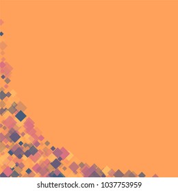 Rhombus vector minimal geometric cover template of isolated elements.Future geometric template rhombus vector. Used as print, card, backdrop, template, texture, background, wallpaper, banner, border